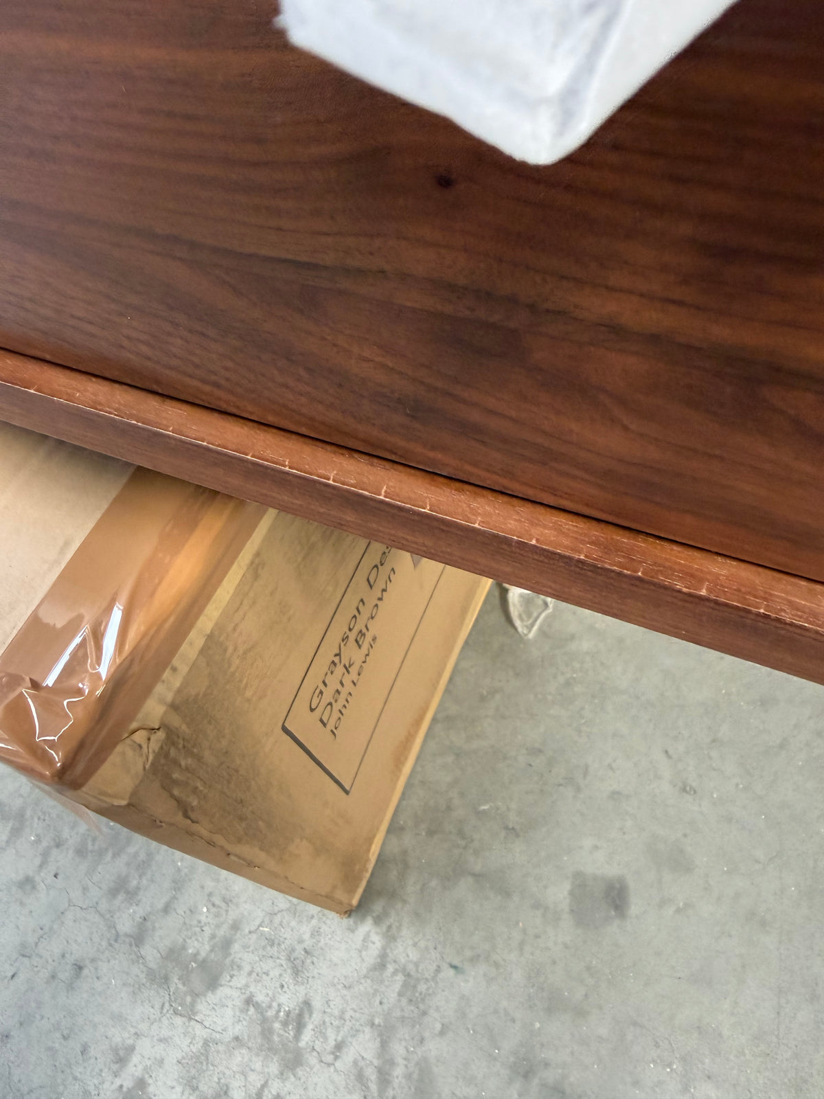 John Lewis Cara 2 Drawer Media Unit, American Black Walnut