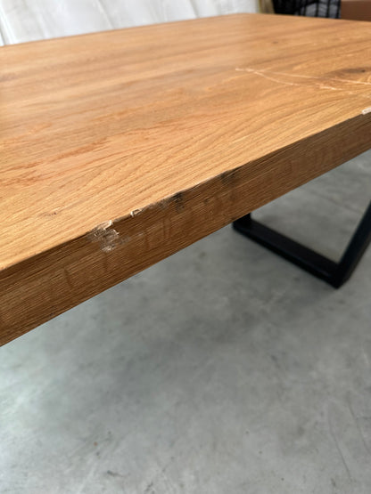 John Lewis Calia 6-10 Seater Extending Dining Table, Sold Oak
