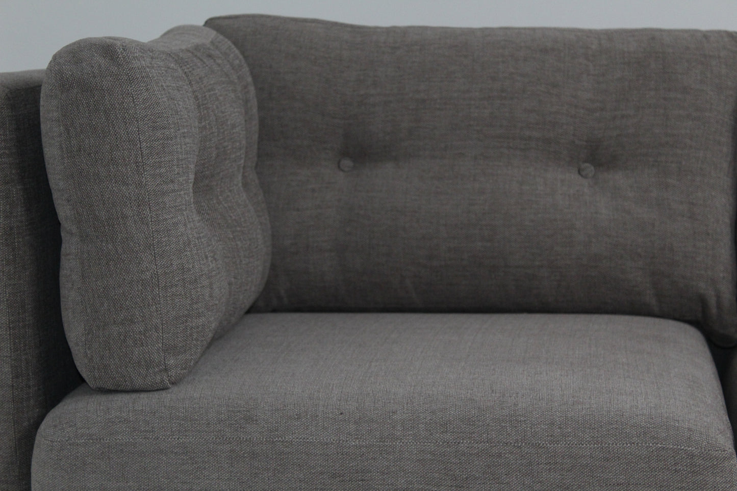 John Lewis Booth Medium 2 Seater Sofa bed, Chunky Chenille