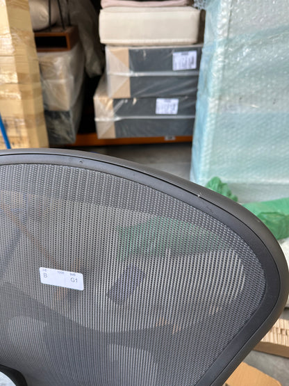 Herman Miller Aeron Office Chair, Graphite Size B