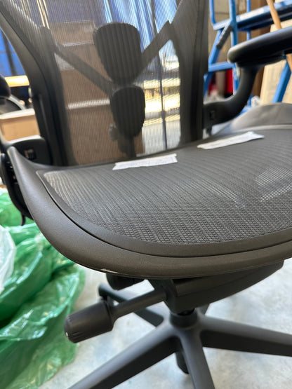 Herman Miller Aeron Office Chair, Graphite Size B