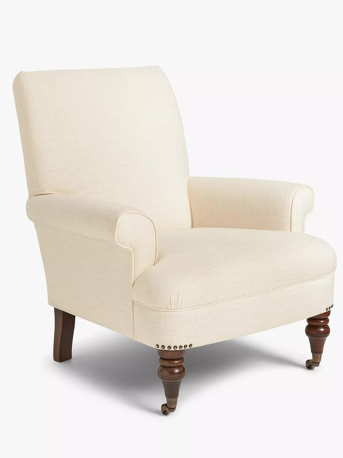 John Lewis Suffolk Armchair Natural Dark Leg