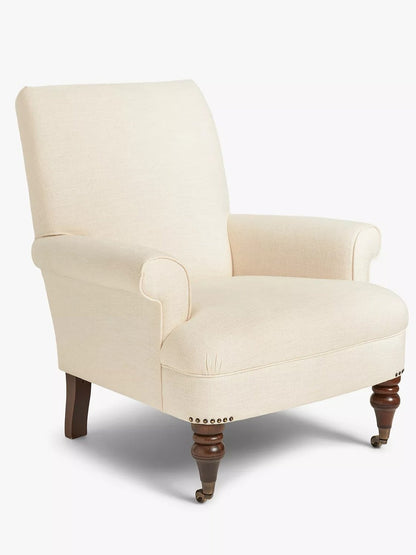 John Lewis Suffolk Armchair Natural Dark Leg