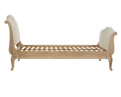 John Lewis Louis High End Sleigh Bed Frame, King Size 150cm Oak