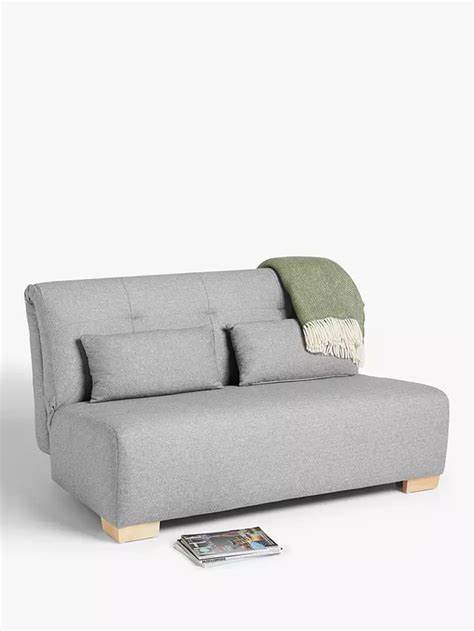 John Lewis Sofa Bed block large Grey Tweed