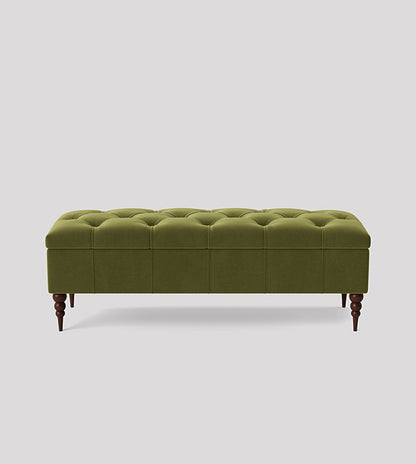 Swoon Plymouth Footstool Plymouth Fern Easy Velvet