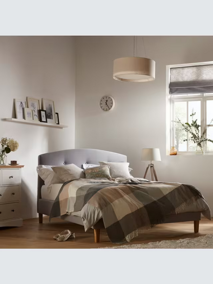 John Lewis & Partners Grace Bed Frame King Size Grey