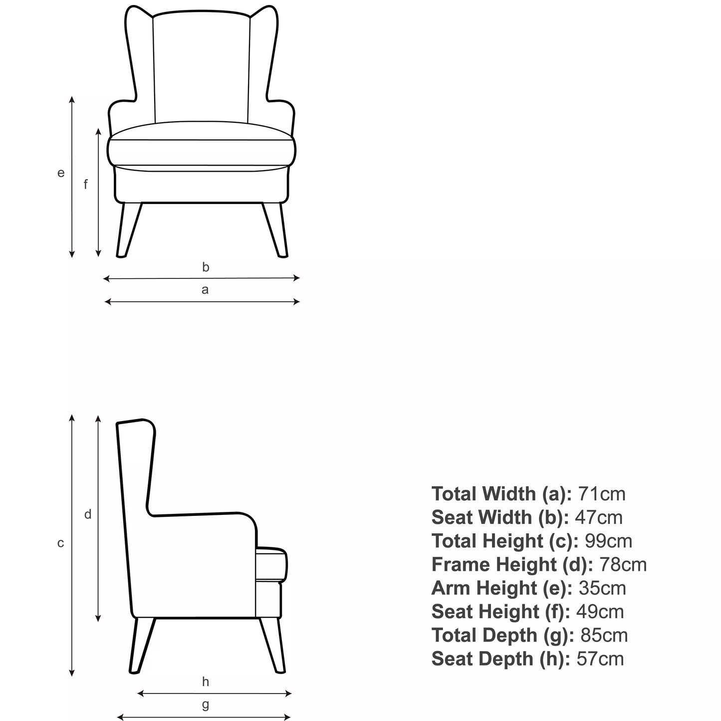 John Lewis Bergen Armchair in  Aquaclean Matilda Natural