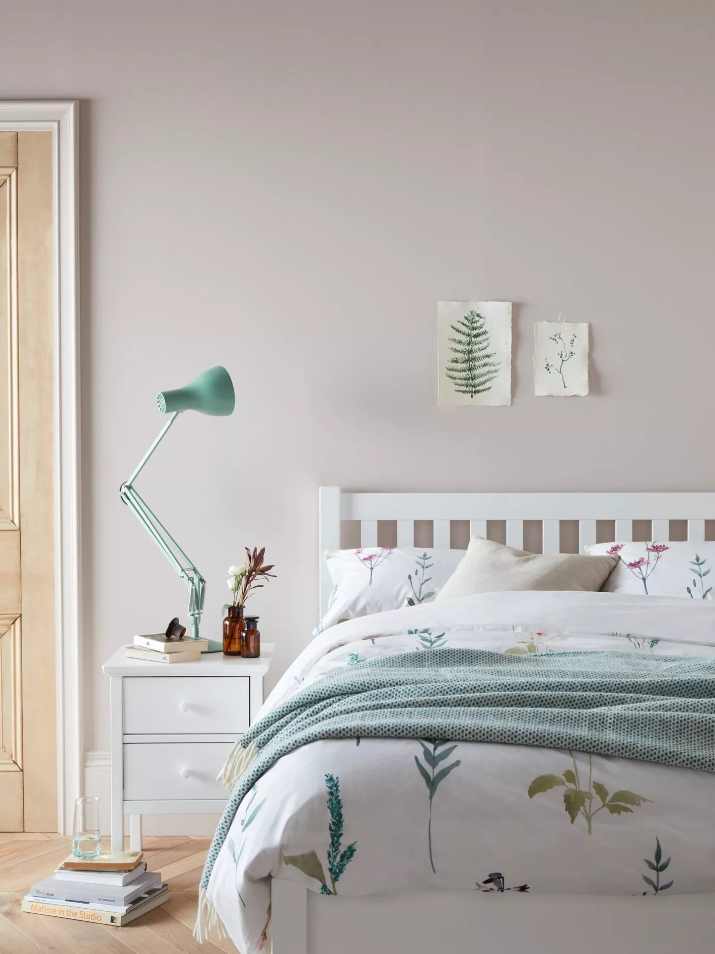 John Lewis Wilton Bed Frame Double White
