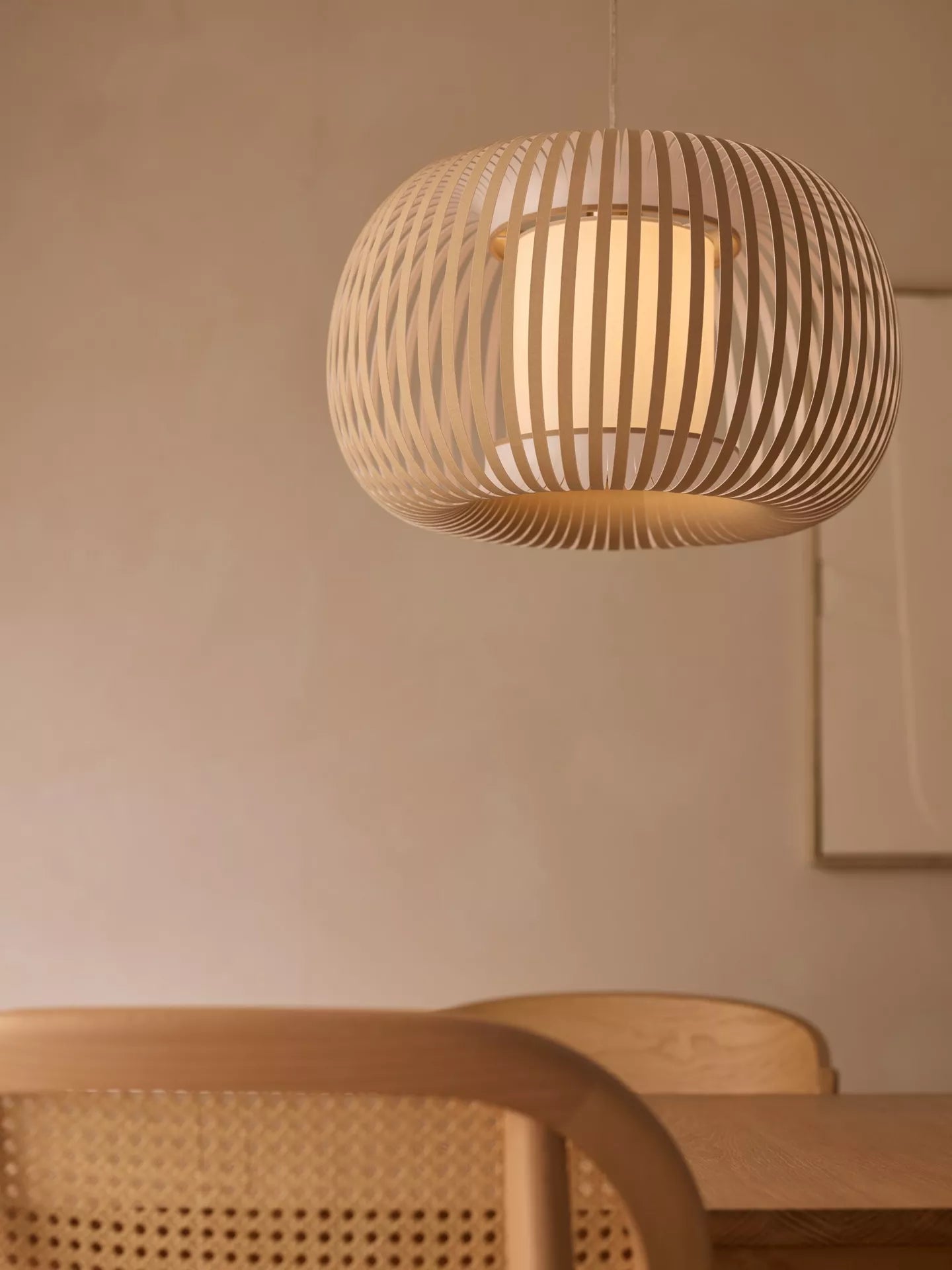 John Lewis Harmony Small Ribbon Ceiling Light, Natural