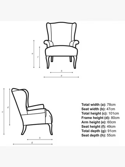 John Lewis Shaftesbury Armchair Aquaclean Titan Blue Parker Knoll