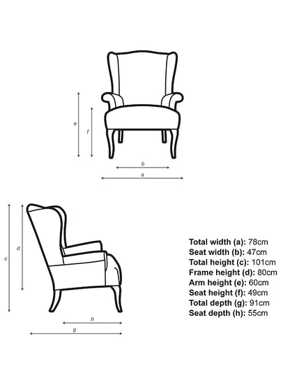 John Lewis Shaftesbury Armchair in Dark Grey