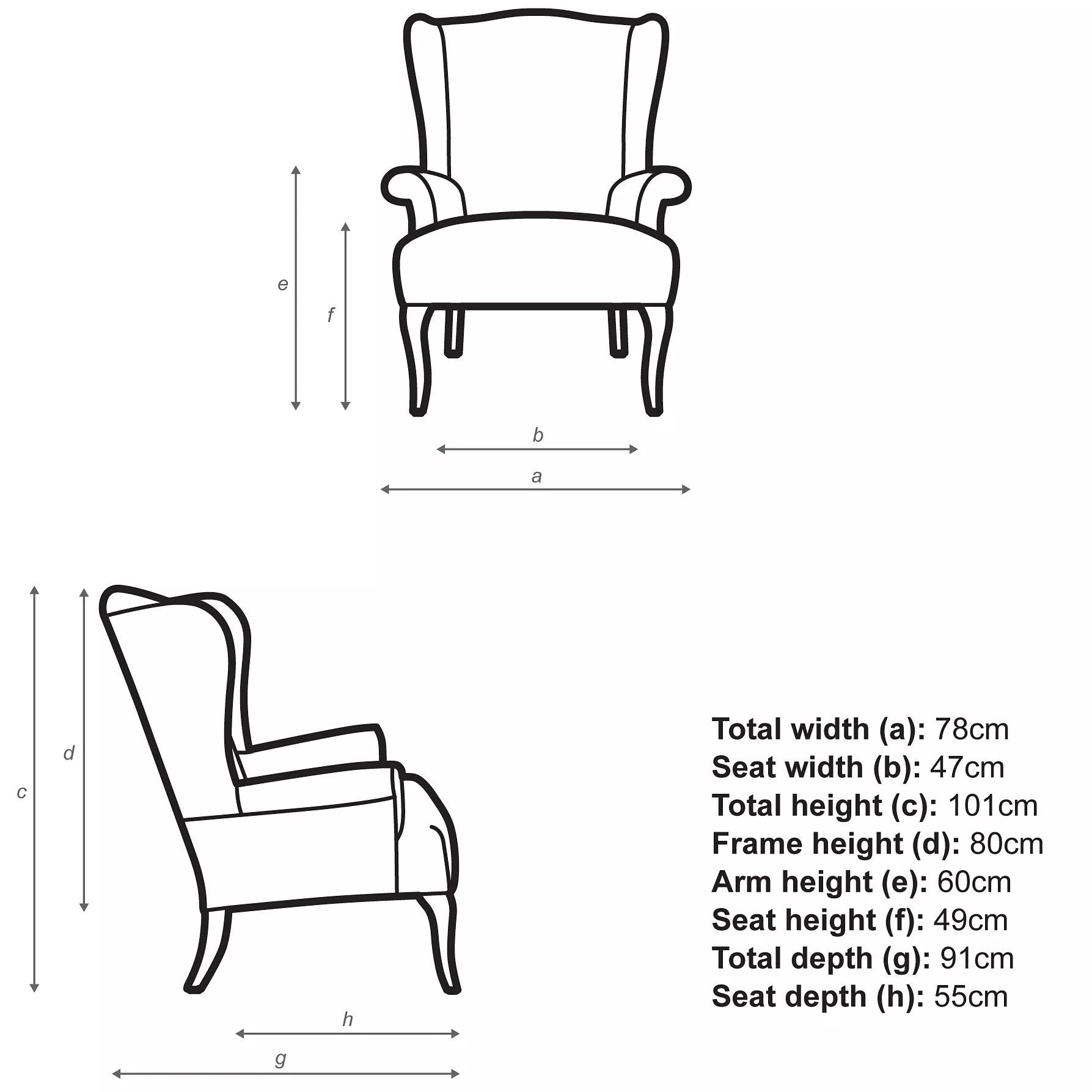 John Lewis Shaftesbury Armchair Brushed Tweed Mole