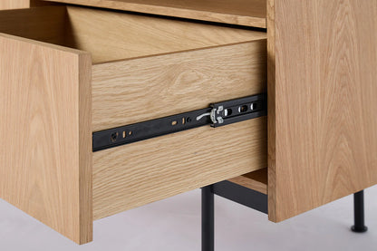 Swyft Natural Oak Sideboard 03 Modern Storage Cabinet