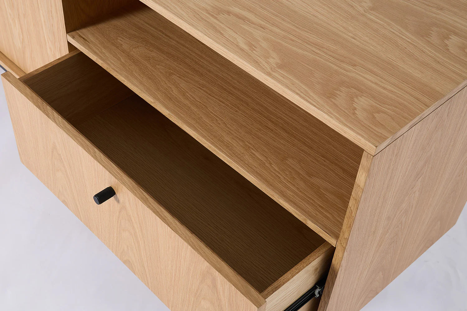 Swyft Natural Oak Sideboard 03 Modern Storage Cabinet