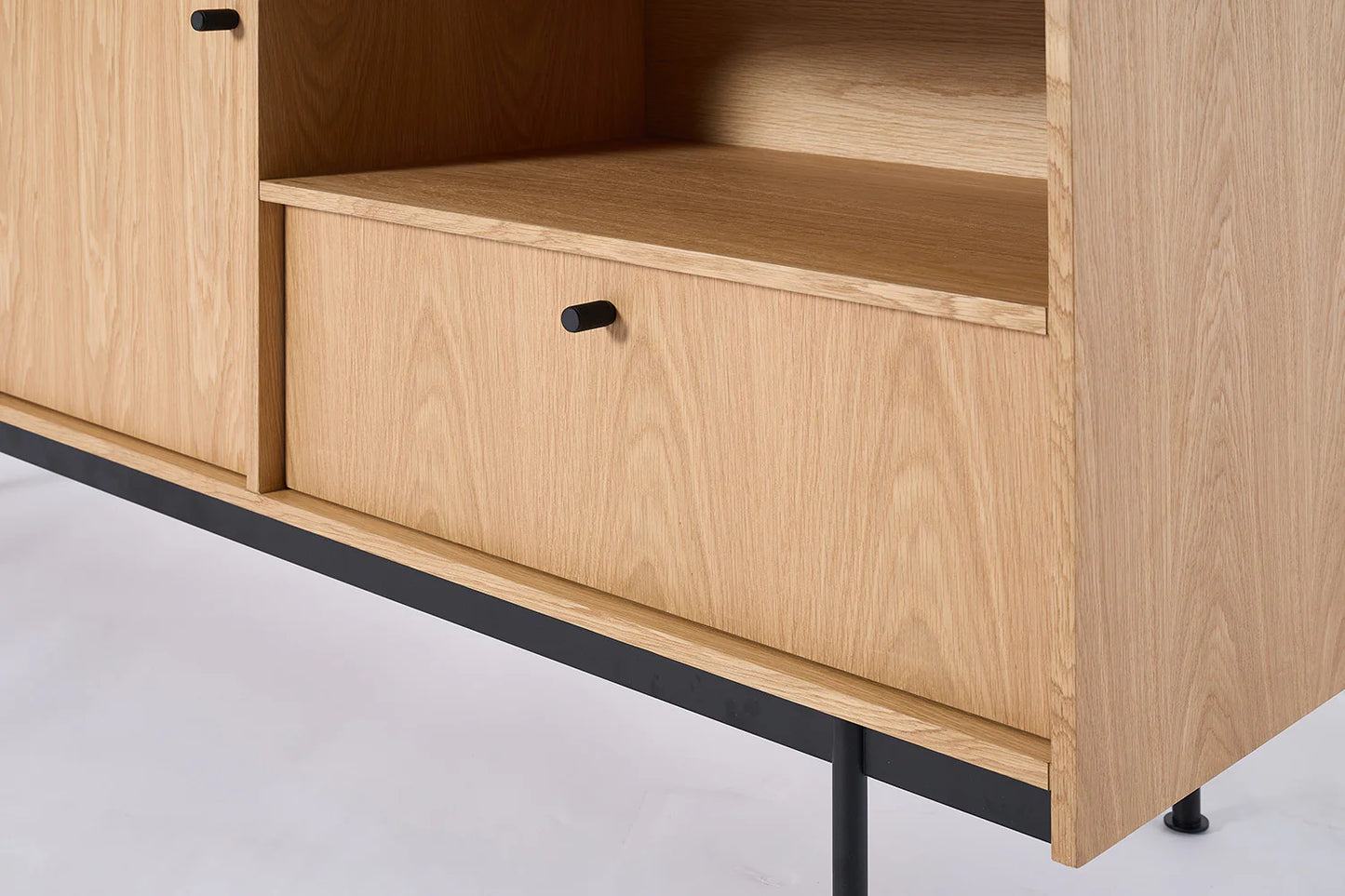 Swyft Natural Oak Sideboard 03 Modern Storage Cabinet