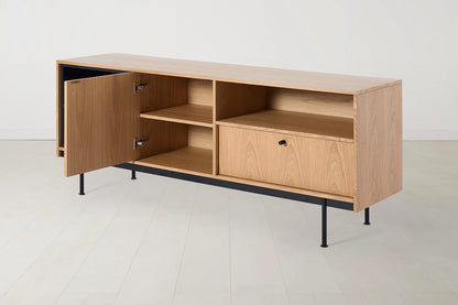 Swyft Natural Oak Sideboard 03 Modern Storage Cabinet