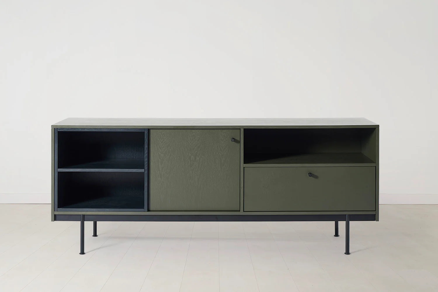 Swyft Olive Green Sideboard 03 Modern Storage Cabinet