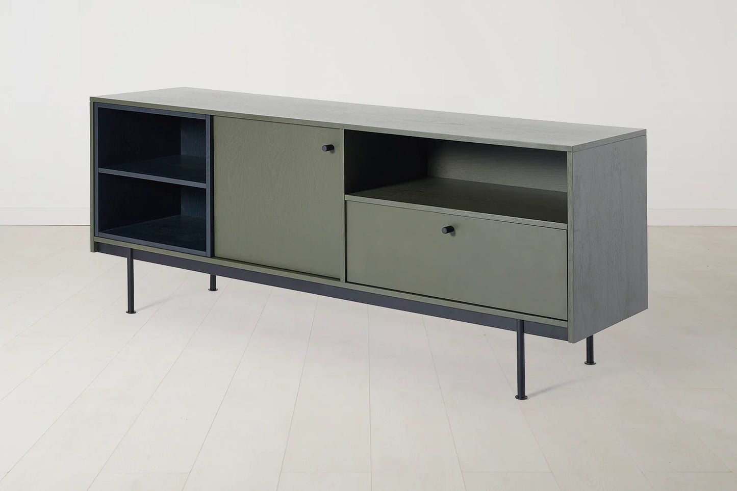 Swyft Olive Green Sideboard 03 Modern Storage Cabinet