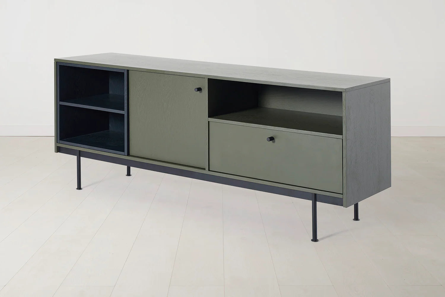 Swyft Olive Green Sideboard 03 Modern Storage Cabinet