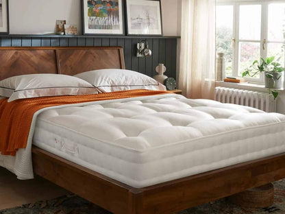 John Lewis Waitrose Wool NO 1 Pocket Spring Mattress Medium Firm Tension Double