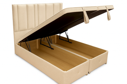 Hypnos Super Storage Ottoman Base Super King Size Topaz 806 Beige