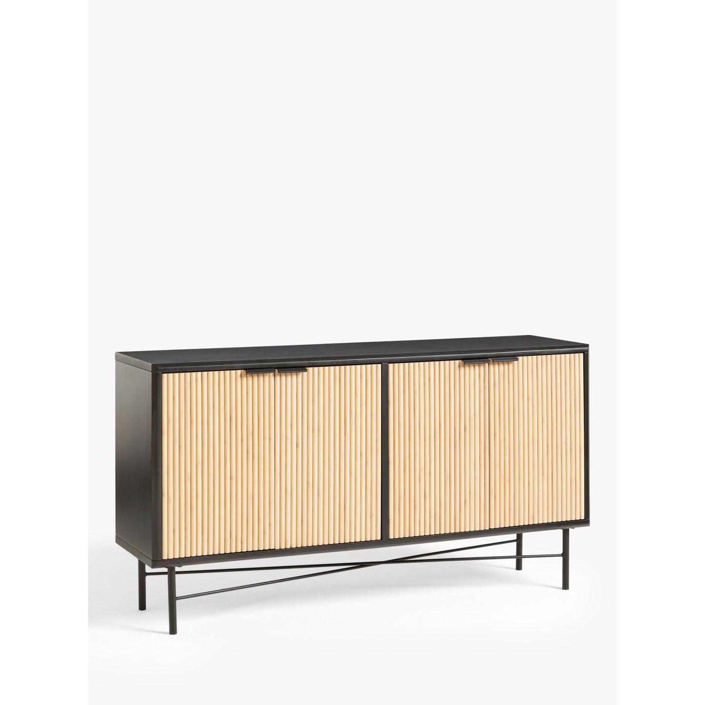 John Lewis ANYDAY Ridge Sideboard In Black