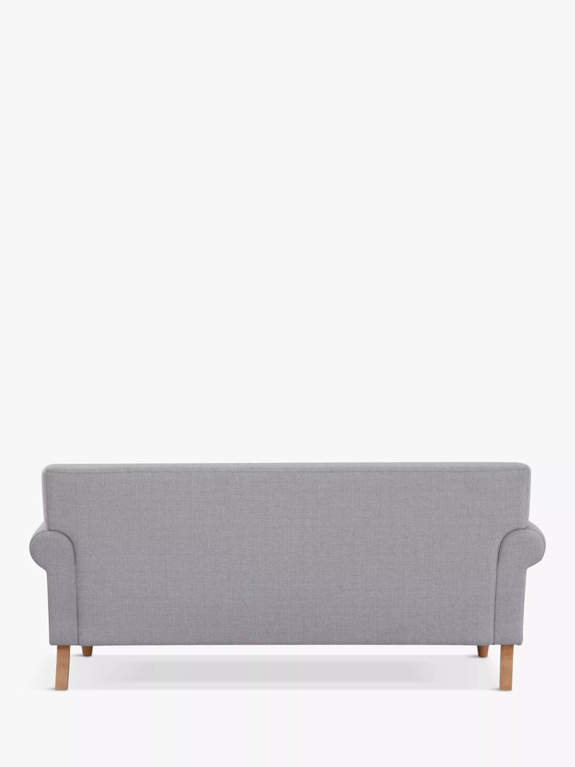 John Lewis ANYDAY Scroll II Medium 2 Seater Sofa, Light Leg Grey