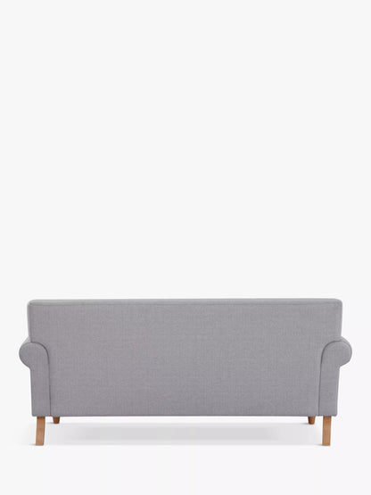 John Lewis ANYDAY Scroll II Medium 2 Seater Sofa, Light Leg Grey