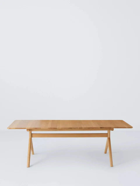 John Lewis Poise 6-10 Seater John Lewis Poise 6-10 Seater Extending Dining Table, Oak
