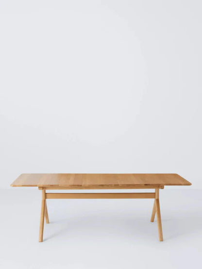 John Lewis Poise 6-10 Seater John Lewis Poise 6-10 Seater Extending Dining Table, Oak