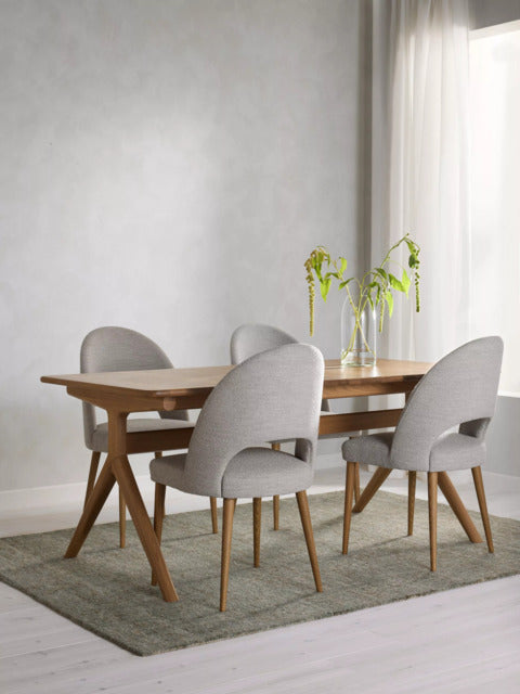 John Lewis Poise 6-10 Seater John Lewis Poise 6-10 Seater Extending Dining Table, Oak