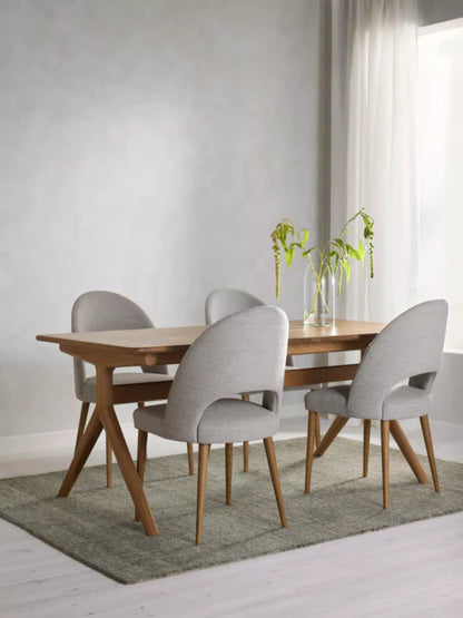 John Lewis Poise 6-10 Seater John Lewis Poise 6-10 Seater Extending Dining Table, Oak
