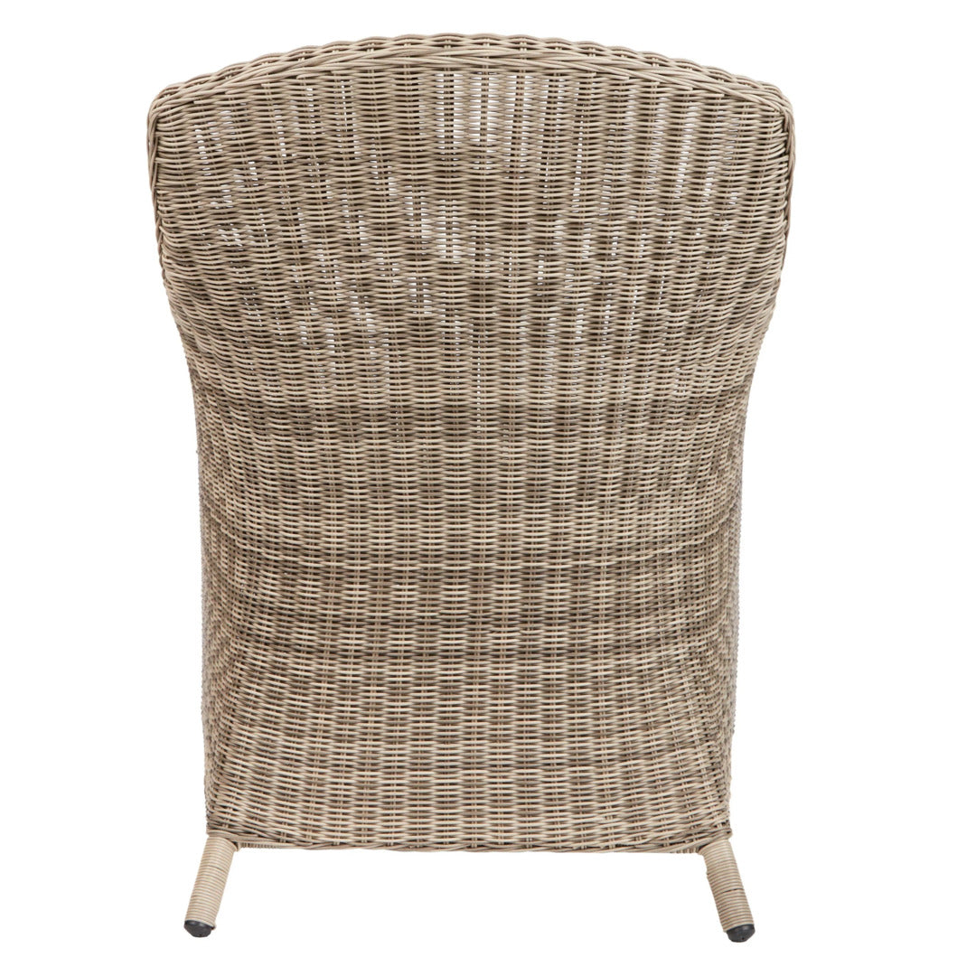 John Lewis Dante Deluxe Garden Dining Armchair, Set of 2
