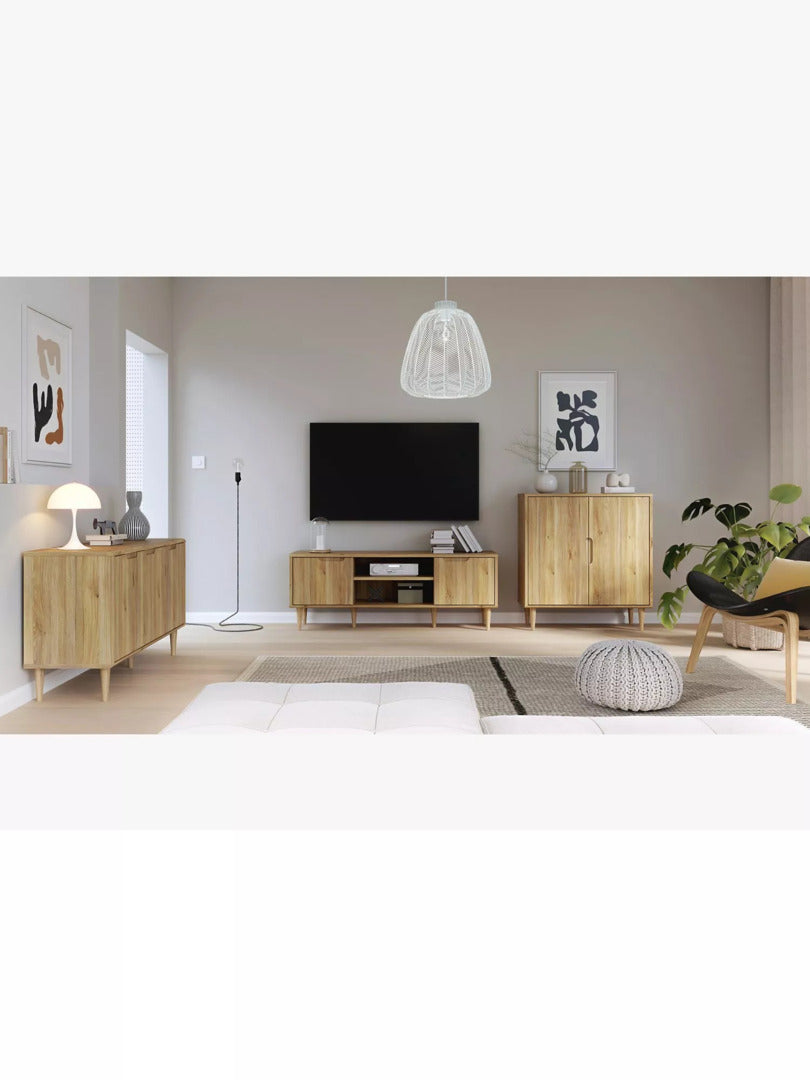 EasyKlix Sherbrooke Small Sideboard/Console Chest, Oak