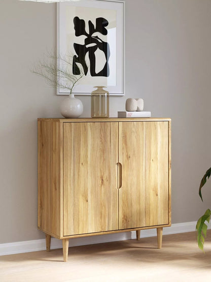 EasyKlix Sherbrooke Small Sideboard/Console Chest, Oak