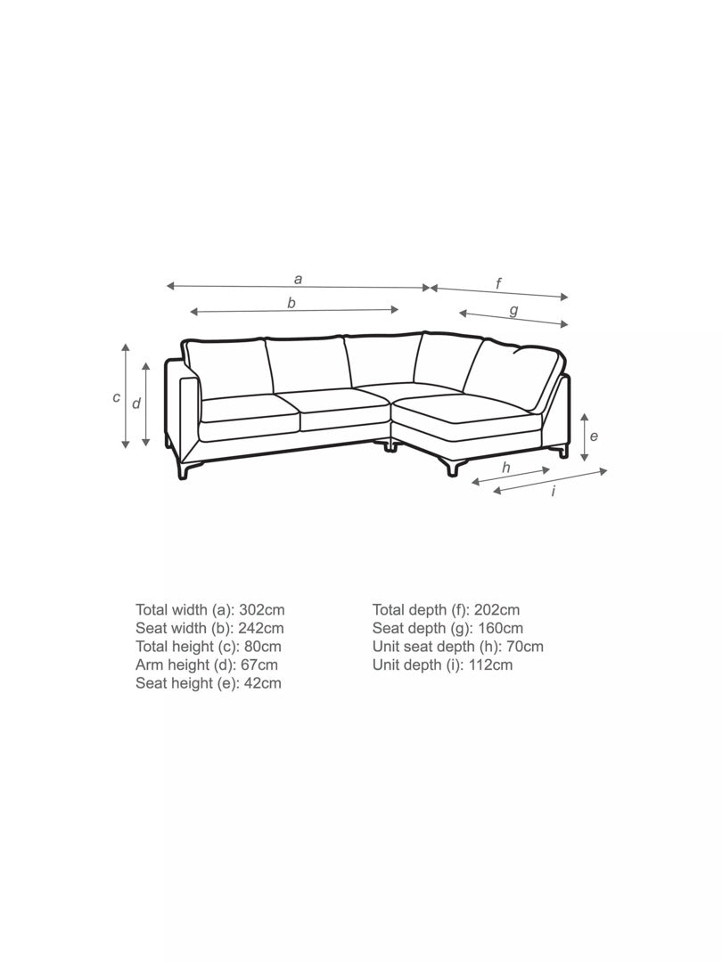 John Lewis Retreat 5+ Seater RHF Corner Chaise End Sofa, Metal Leg, Soft Touch Chenille Natural