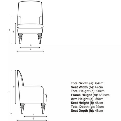 John Lewis Sterling Armchair Soft Tweed Grey