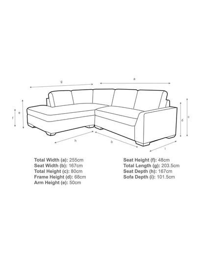 John Lewis Tortona RHF Chaise Sofa Premium Herringbone Fabric Light Legs Natural