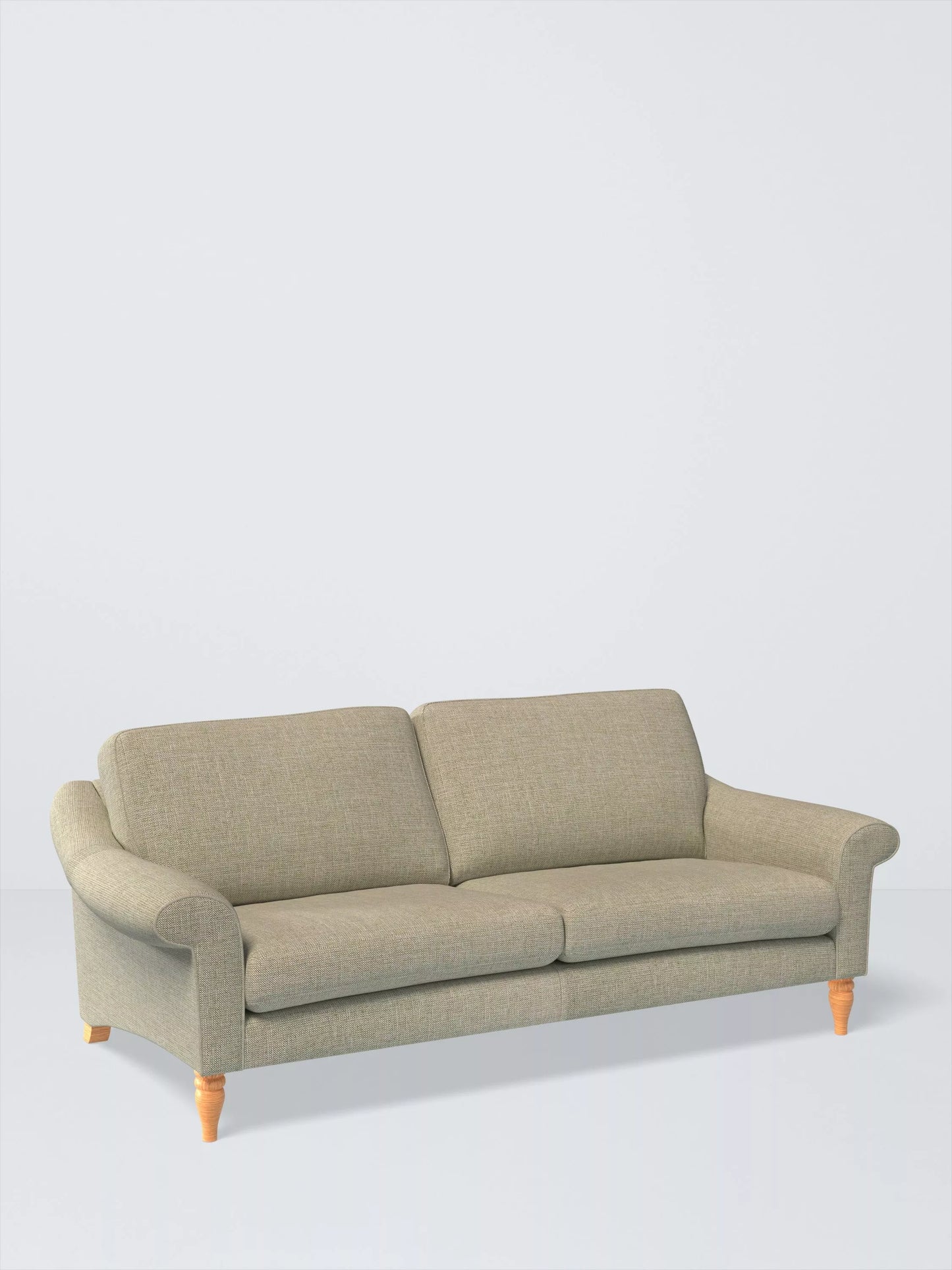 John Lewis Camber Grand 4 Seater Sofa Aquaclean Aston Green