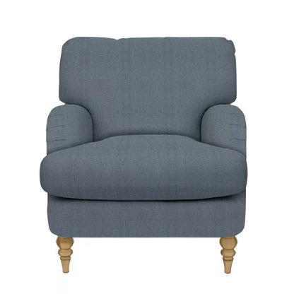 John Lewis Otley Armchair Linen Loch Blue