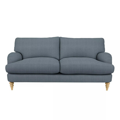 John Lewis Otley Large 3 Seater Sofa In Linen Loch Blue