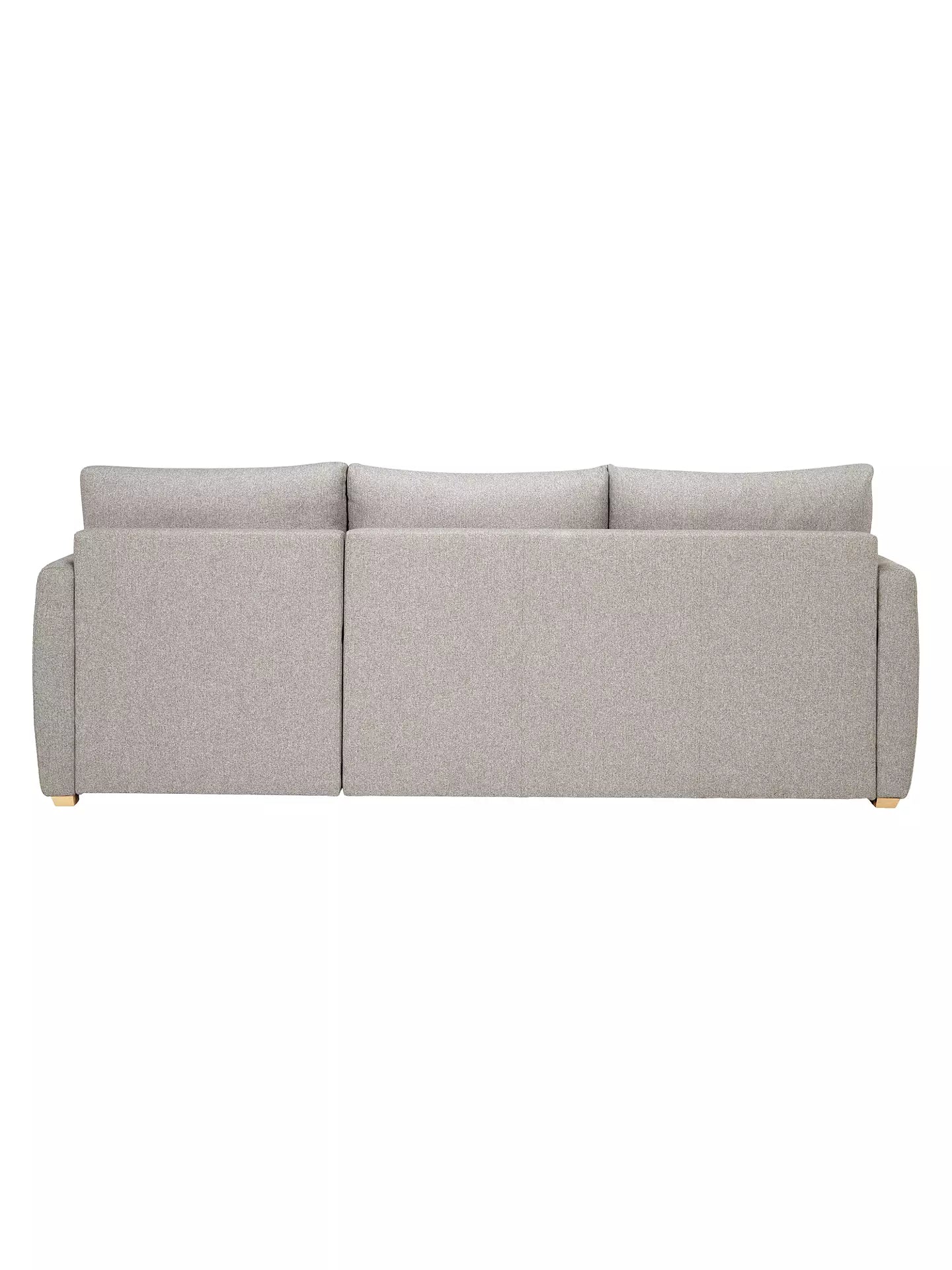 John Lewis Sofa Bed with Storage Sansa Splayed Arm in Tweed