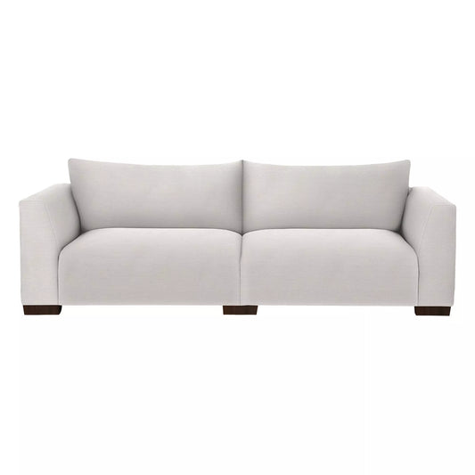 John Lewis Tokyo Grand 4 Seater Sofa Aquaclean Titan Oyster White