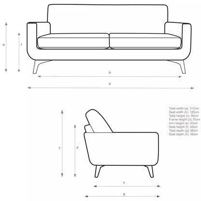 John Lewis Barbican Grand 4 Seater Sofa