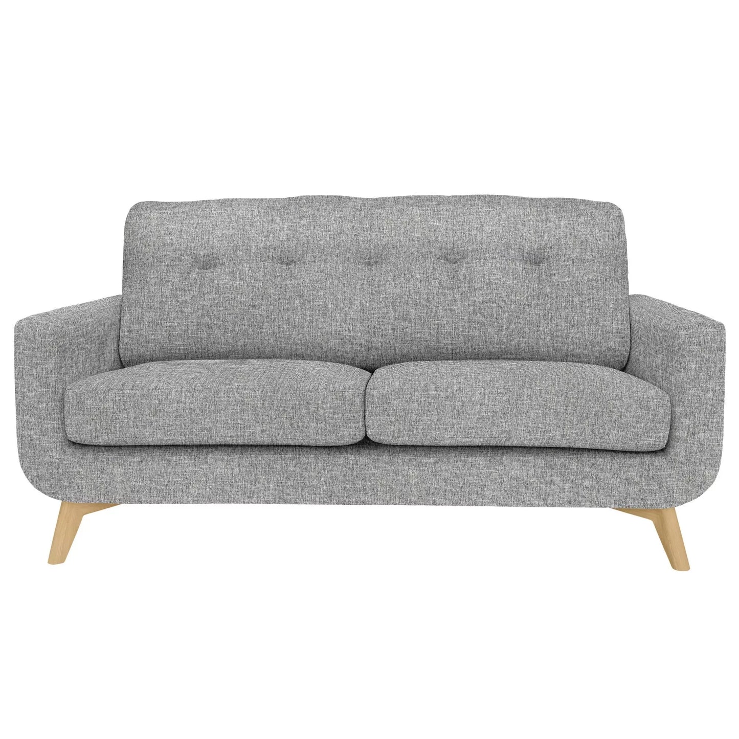 John Lewis Barbican Medium 2 Seater Sofa Aquaclean Connie Grey