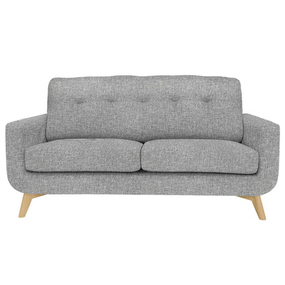 John Lewis Barbican Medium 2 Seater Sofa Aquaclean Connie Grey