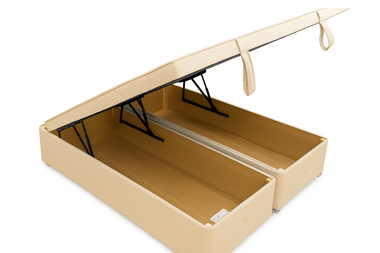 Hypnos Super Storage Ottoman Base Super King Size Topaz 806 Beige