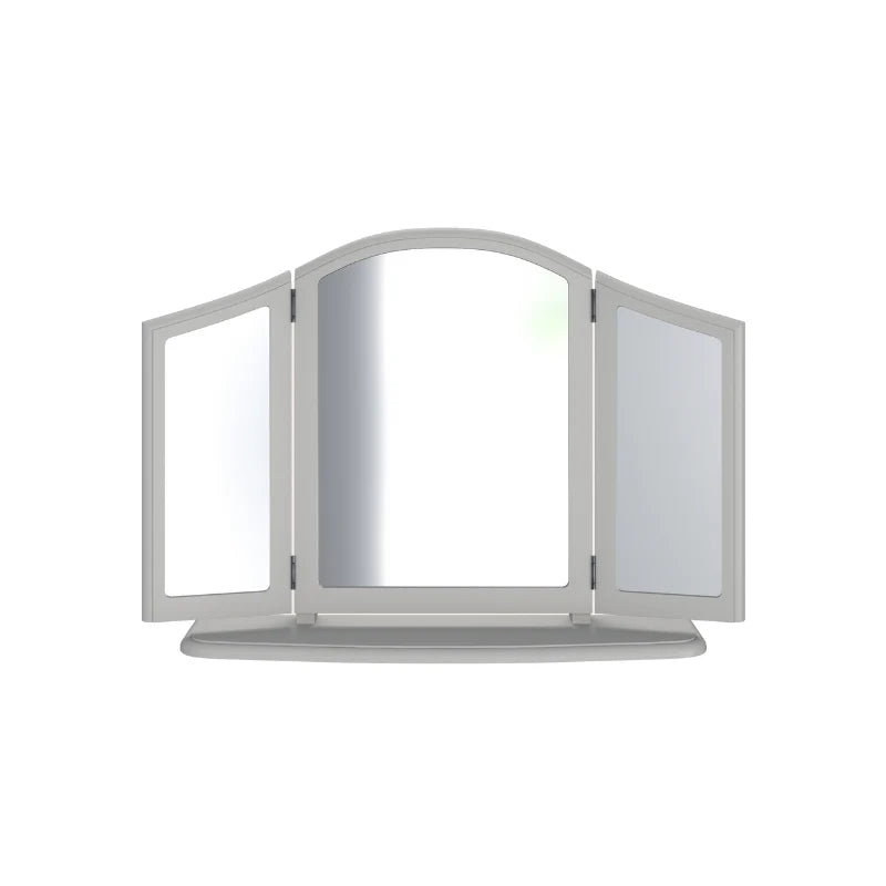 Laura Ashley Clifton Dressing Table Mirror, Dove Grey