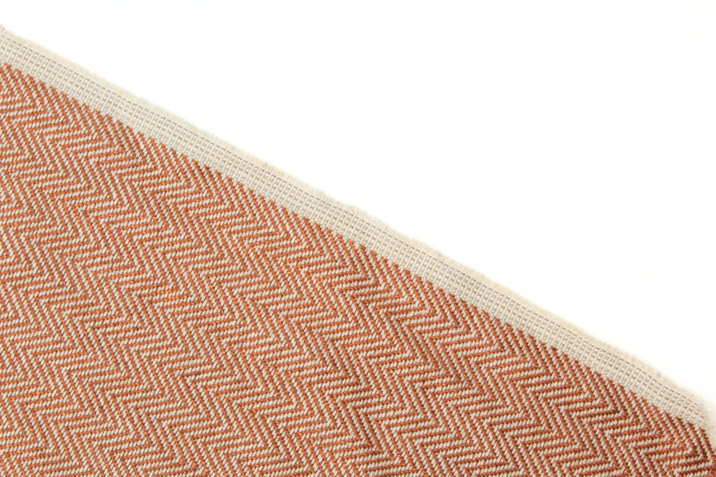 John Lewis Chevron Fabric in Orange